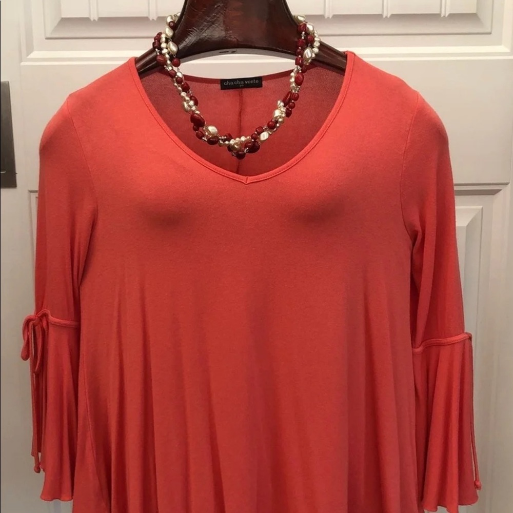 Super Cute top; bought at Stein Mart
Doesn’t fit me so it’s new